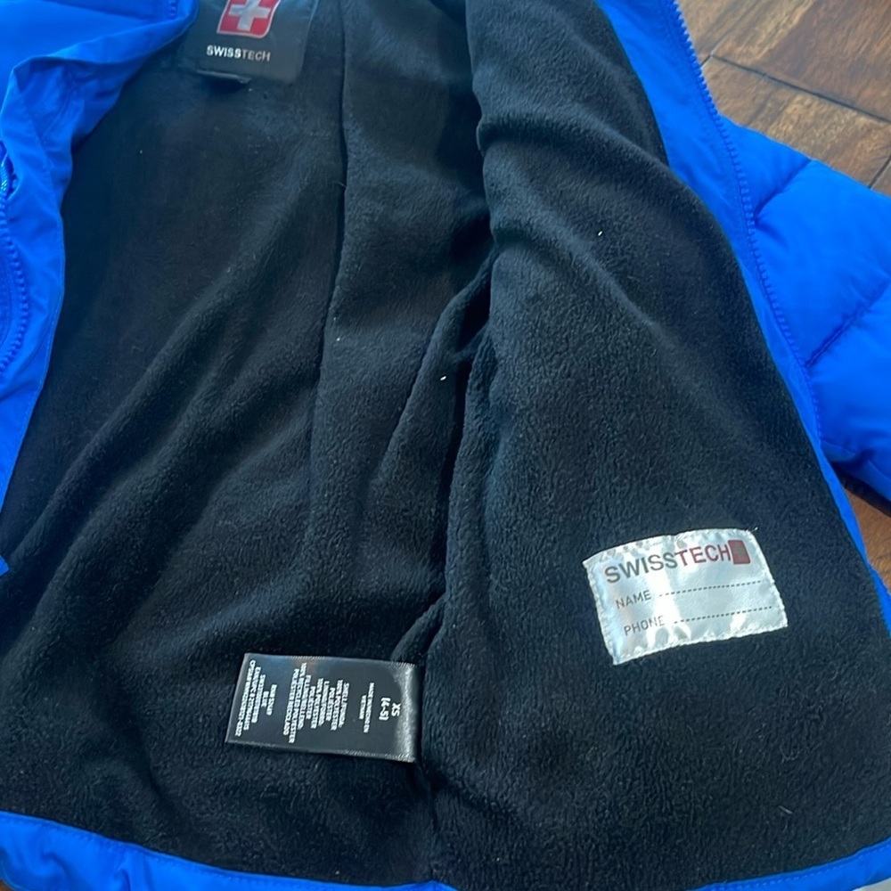 JORDAN Air Jordan & Swiss Tech red blue Puffer Jackets XS (3/4) (4/5) bundle - Picture 16 of 17